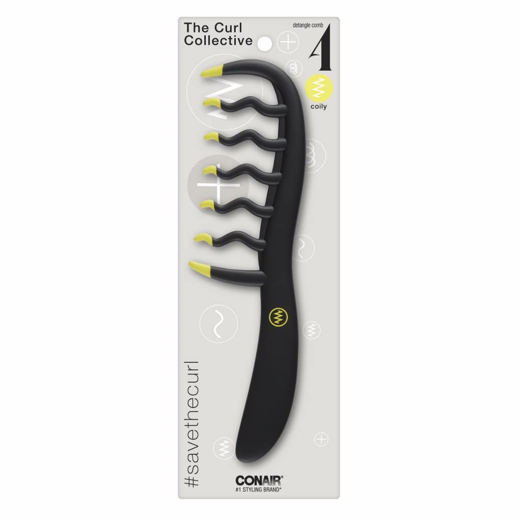 Conair,Curl Collective Coily Comb, 1.67 Ounce – Beauty