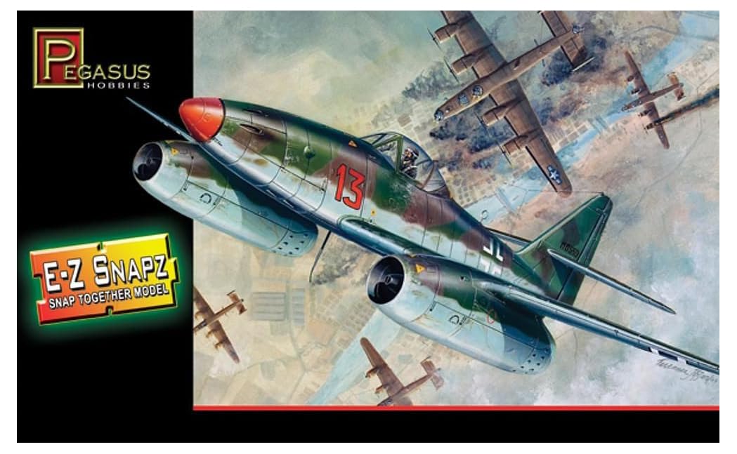 Pegasus PG8415 – 1/48 Messerschmitt Me 262 Plastic Model Kit – Toy
