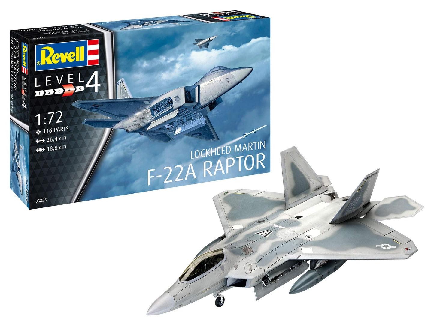 Revell Model Set 63844 Lockheed Martin F-16D Tigermeet 2014 1:72 Scale Unbuilt/Unpainted Plastic – Home