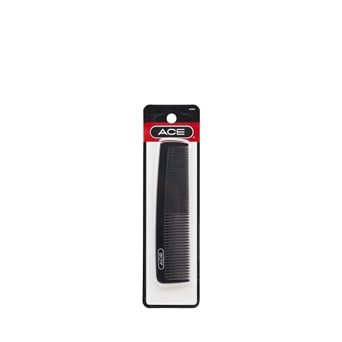 GOODY Ace Classic Bobby Pocket and Purse Hair Comb, 5 Inches, Black, 1 Count – Beauty