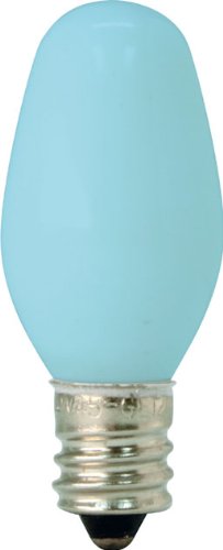 GE Lighting 26223 4-Watt Specialty C7 Incandescent Light Bulb, Blue, 2-Pack – Home Improvement