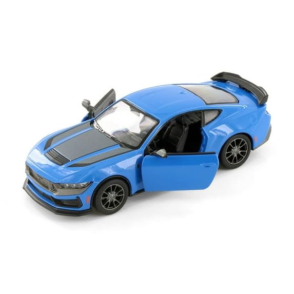 KiNSMART 2024 Ford Mustang Dark Horse 5" 1:38 Scale Die Cast Model Toy Muscle Car