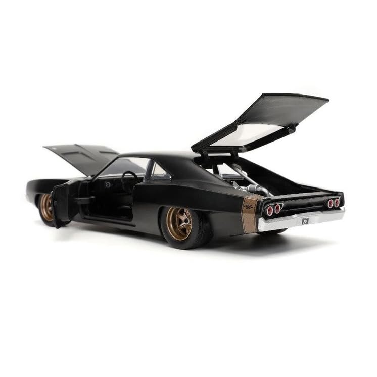 Jada Fast & Furious 1:24 1968 Dodge Charger Widebody Die-Cast Car, Toys for Kids and Adults