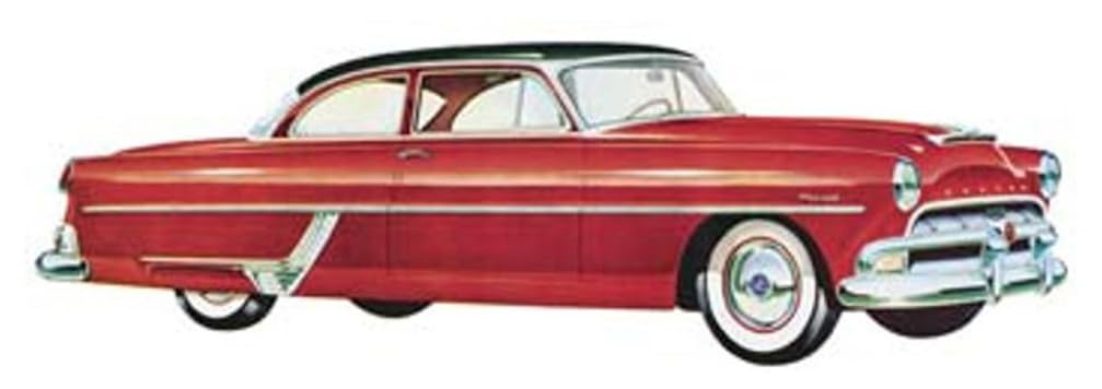 Moebius Model 1/25 1954 Hudson Hornet Club Coupe Plastic Model – Toy