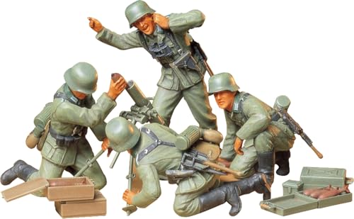 Tamiya 1:35 German Infantry Mortar Team (Japan Import)