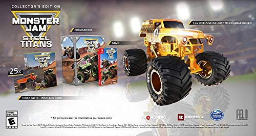 Monster Jam Steel Titans - PlayStation 4 Standard Edition – Video Games