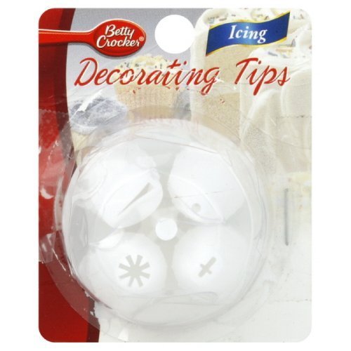 Bc Plas Decor Tips Size 12s Betty Crocker Plastic Decorating Tips – Grocery