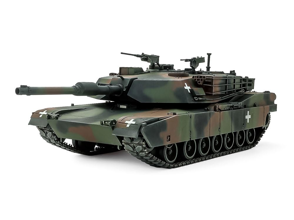 Tamiya - Model Tank U.s. M1a1 Abrams Tank Ukraine 25216| 1:35 – Toy