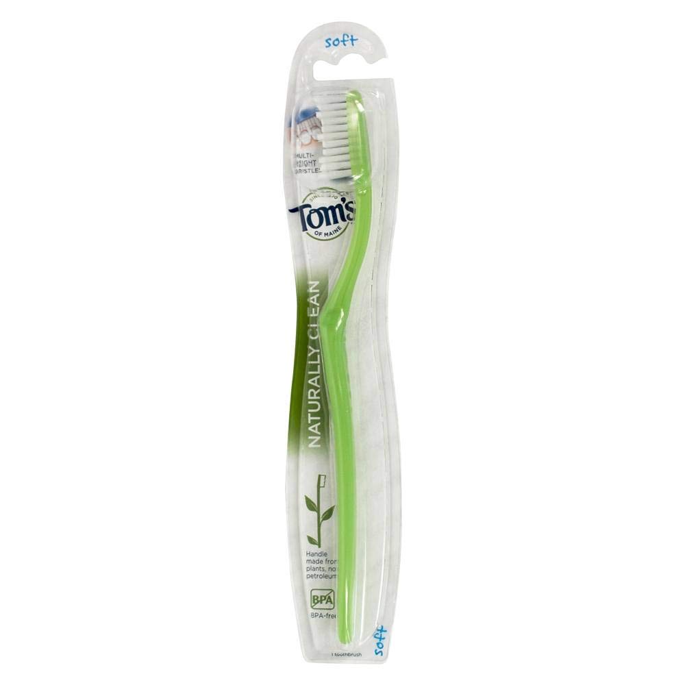 Toms Toothbrsh Adult Sft Size 1ct Toms Toothbrush Adult Soft Single – Beauty