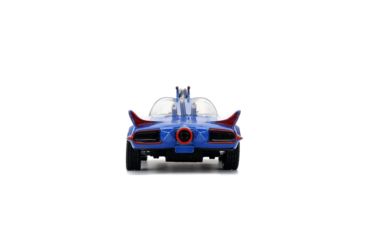 Jada Hollywood Rides 1966 Batman Batmobile - Die-cast Car with Opening Doors, 1:32 Scale, Ages 8+, Toy for Adults and Kids