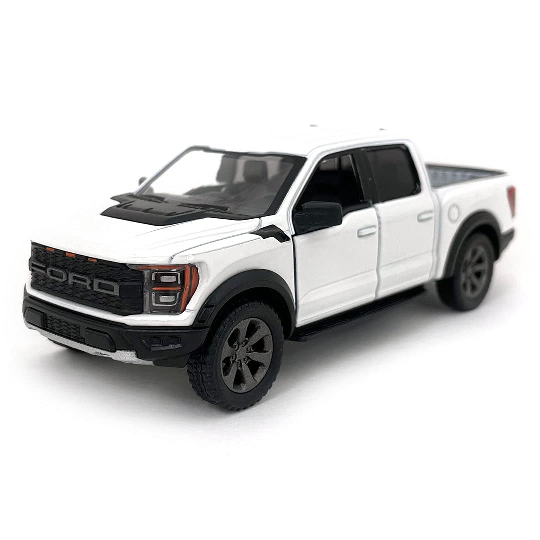 KiNSMART - 2022 Ford F-150 Raptor 5" 1:46 Scale Die Cast Model Toy Truck