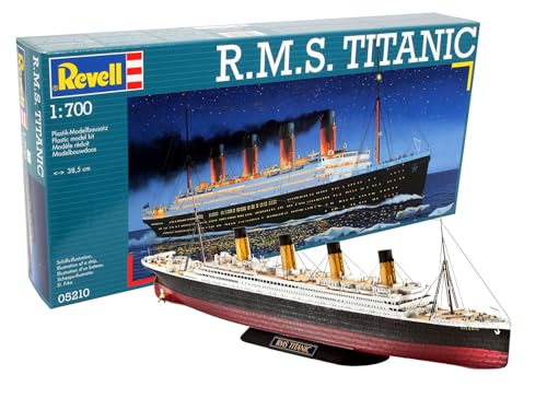 Revell Modellbausatz Schiff, Titanic im Maßstab, originalgetreue Nachbildung mit vielen Details, Kreuzfahrtschiff – Home