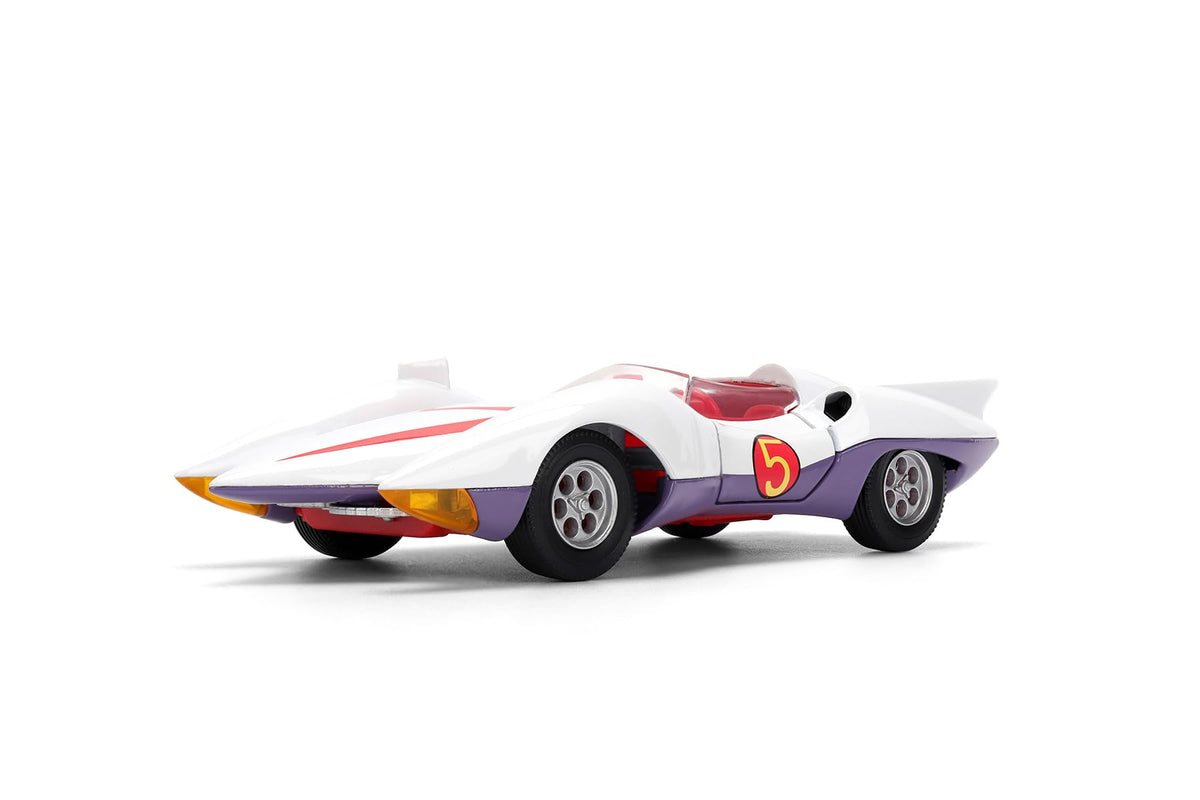 Jada Mach 5 Speed Racer, White Toys 35882-1/32 Scale Diecast Model Car