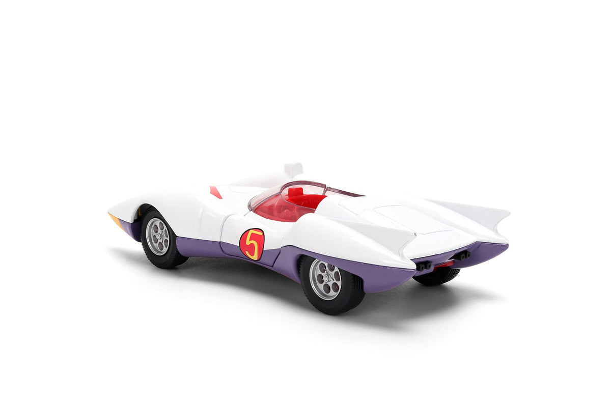 Jada Mach 5 Speed Racer, White Toys 35882-1/32 Scale Diecast Model Car