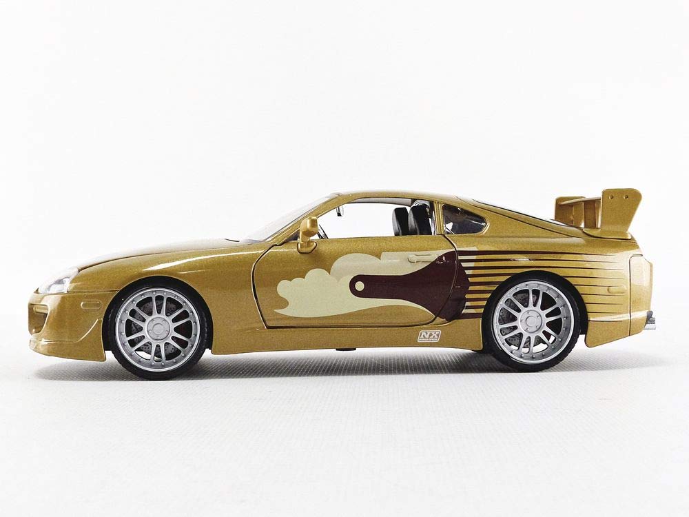Fast & Furious 1:24 Slap Jack's Toyota Supra Die-cast Car, Toys for Kids and Adults