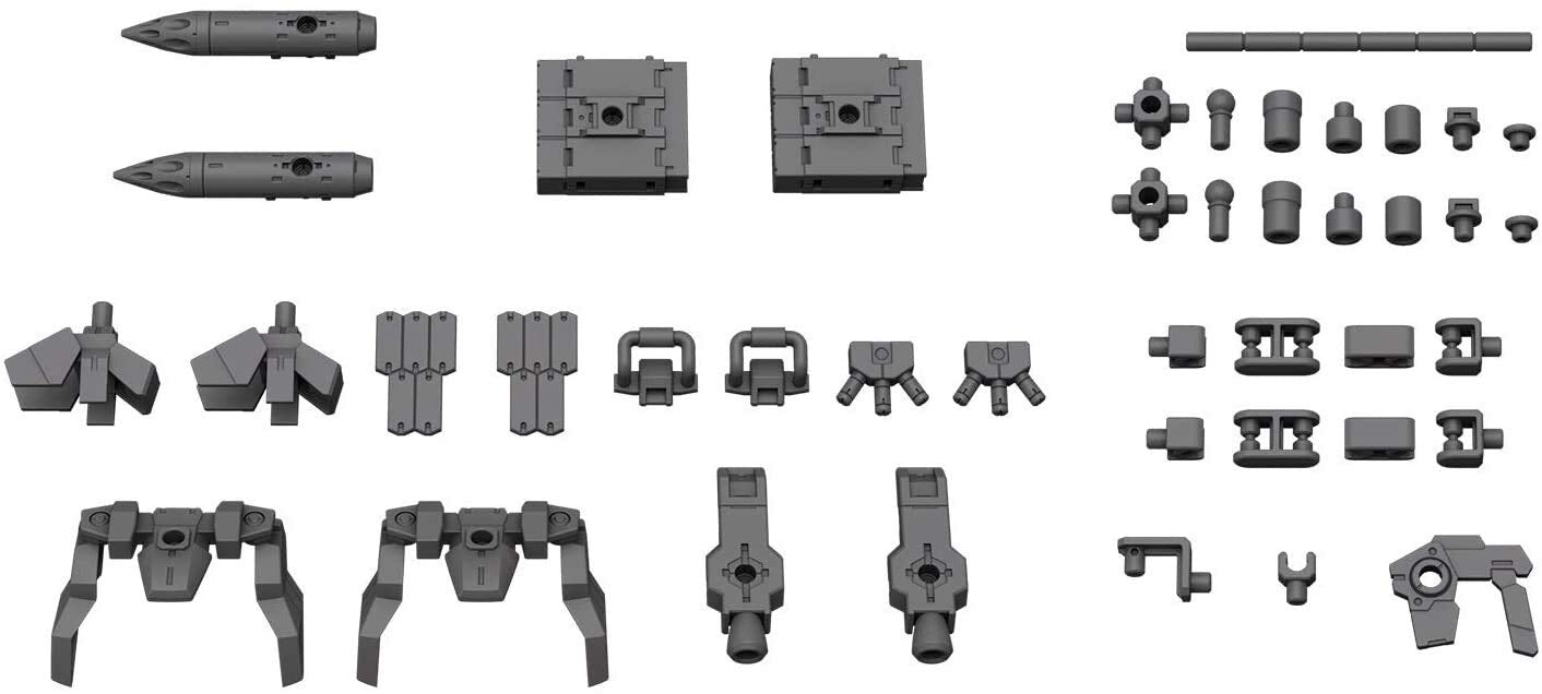 Bandai Hobby - 30 Minute Missions - #06 Option Parts Set 2, Bandai Spirits 30MM Accessory – Toy