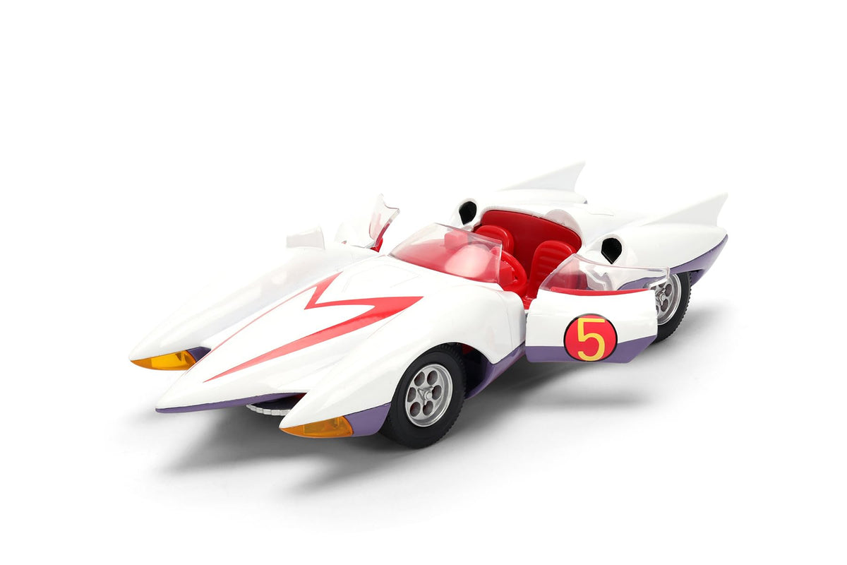 Jada Mach 5 Speed Racer, White Toys 35882-1/32 Scale Diecast Model Car