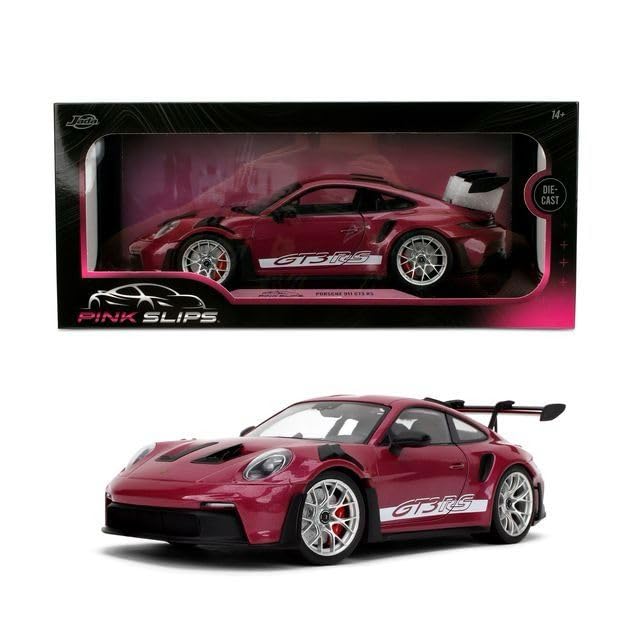 Jada Pink Slips Porsche 911 GT3 RS Toy Vehicle 1:18 Scale