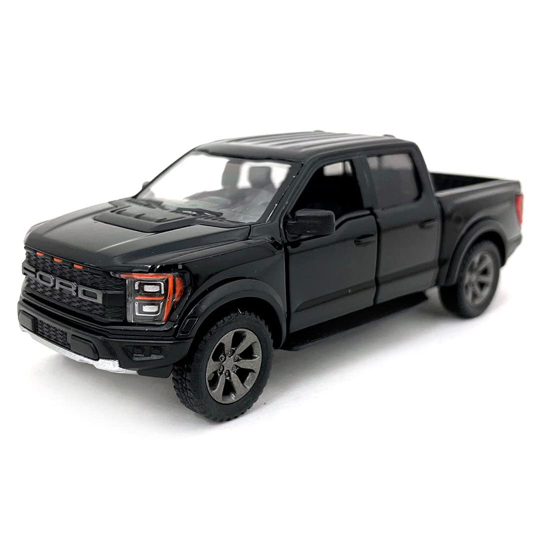 KiNSMART - 2022 Ford F-150 Raptor 5" 1:46 Scale Die Cast Model Toy Truck