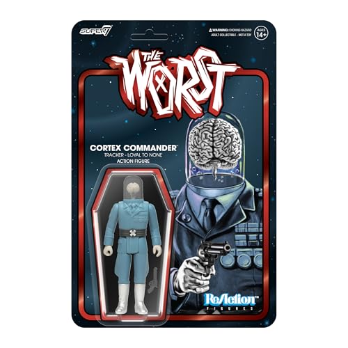 Super7 The Worst (Monster Glow) - 3.75 in Reaction Figure Collection – Toy
