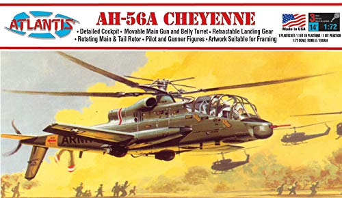 Atlantis A506 AH-56A Cheyenne Helicopter 1/72 Model Kit