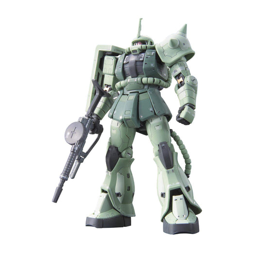 RG Mobile Suit Gundam MS-06F Mass Production Zaku 1/144 Scale Color-Coded Plastic Model – Home