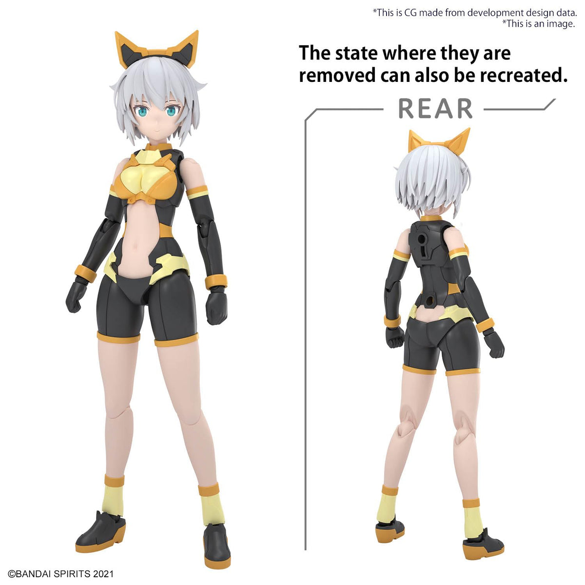 Bandai Hobby - 30 Minute Sisters - #14 Rishetta (Freesia Wear) [Color A] 30 MS Model Kit