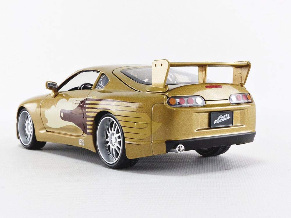 Fast & Furious 1:24 Slap Jack's Toyota Supra Die-cast Car, Toys for Kids and Adults