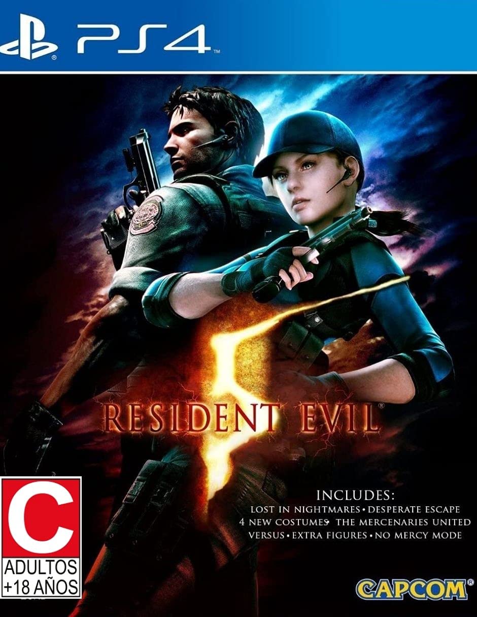 Resident Evil 5 - PlayStation 4 Standard Edition – Video Games