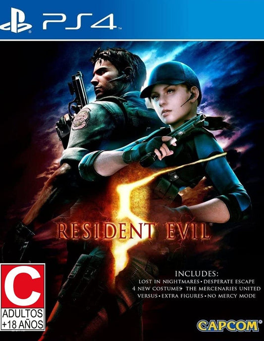 Resident Evil 5 - PlayStation 4 Standard Edition – Video Games