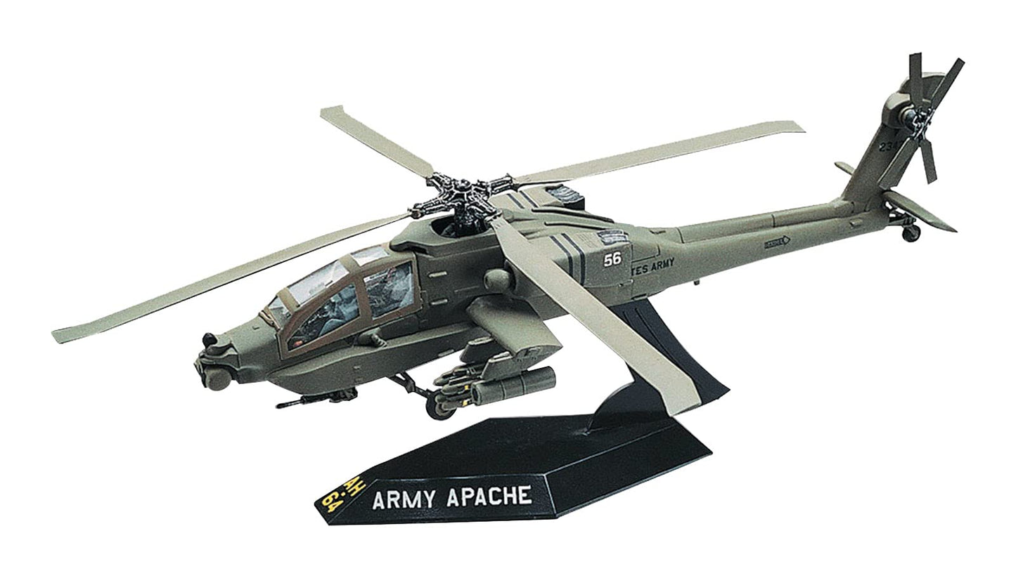 Revell SnapTite Apache Helicopter Plastic Model Kit – Toy