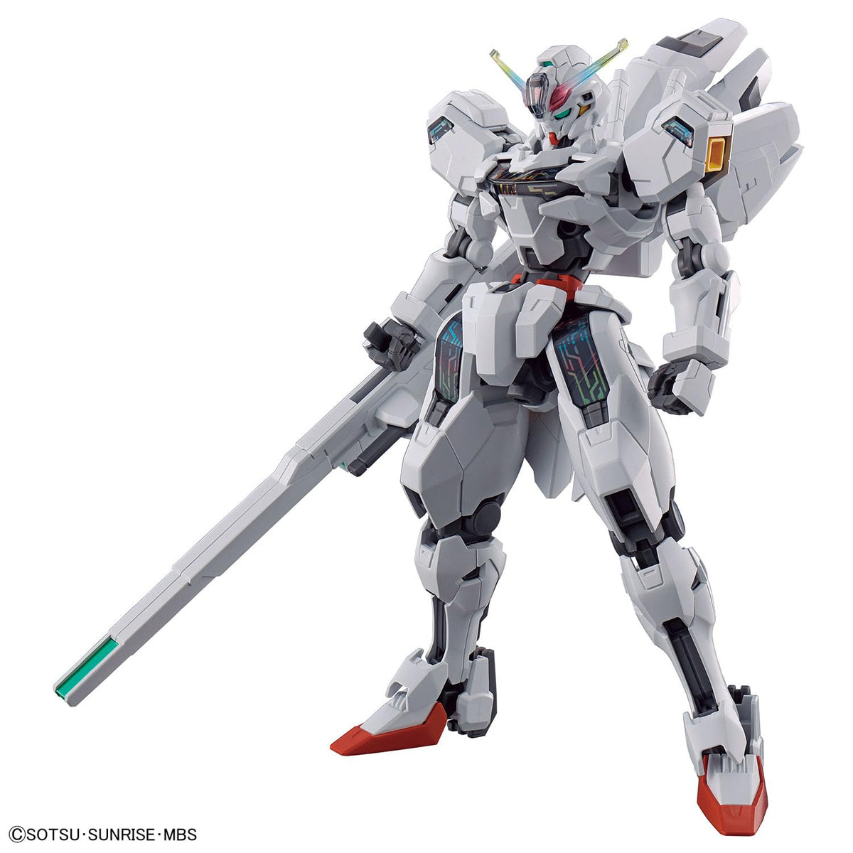 Mobile Suit Gundam Mercury Witch New Plastic Model B (Provisional) Color Coded Plastic Model
