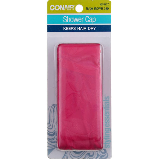 Conair Large Shower cap, Assorted Colors, 4.2 Oz – Beauty