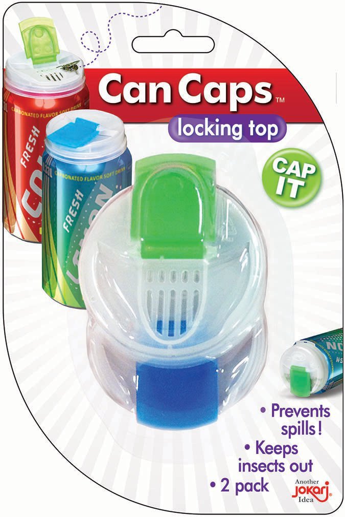 Jokari Snap and Sip Can Caps, Pack of 2 – Kitchen