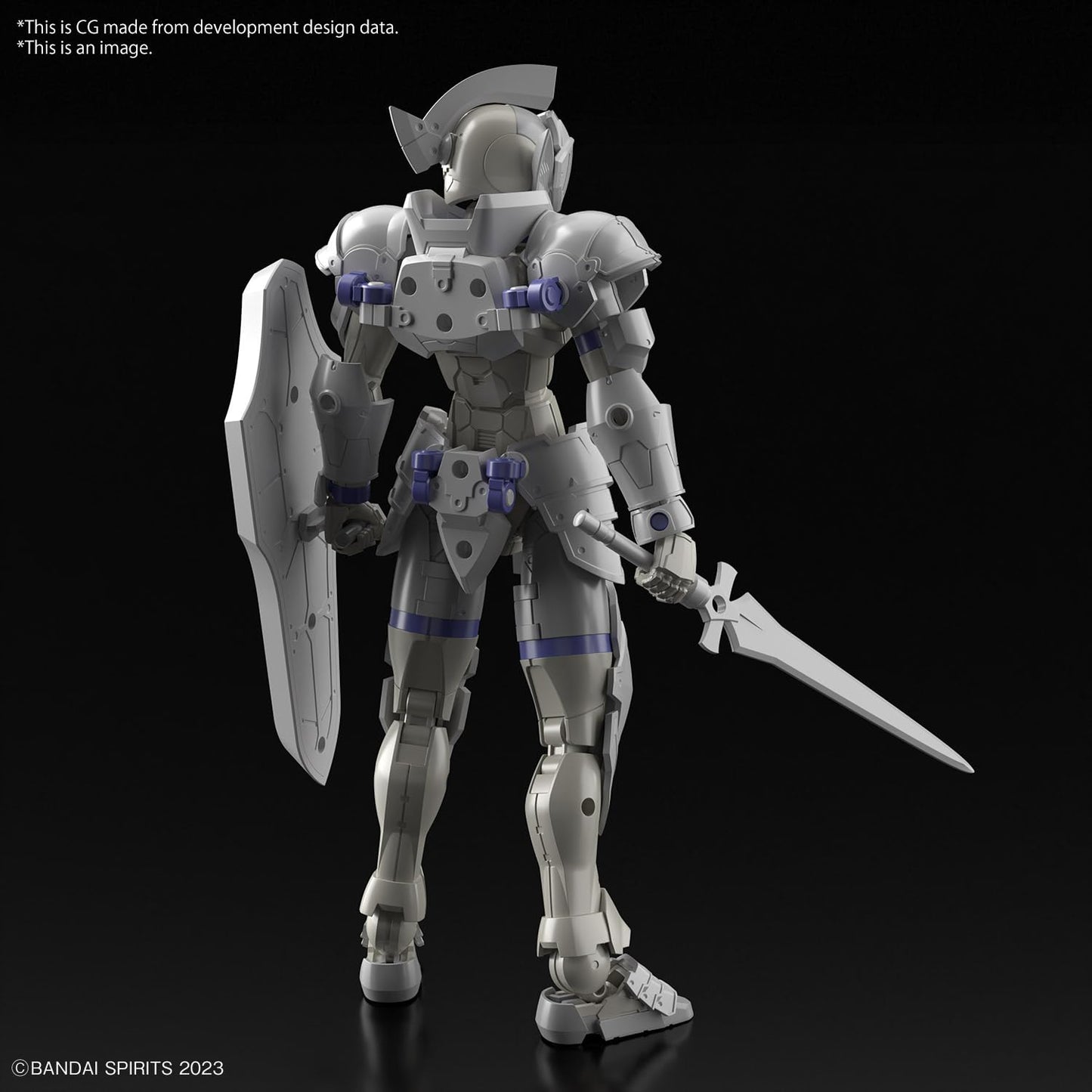 30MF Rebel Night Color Coded Plastic Model
