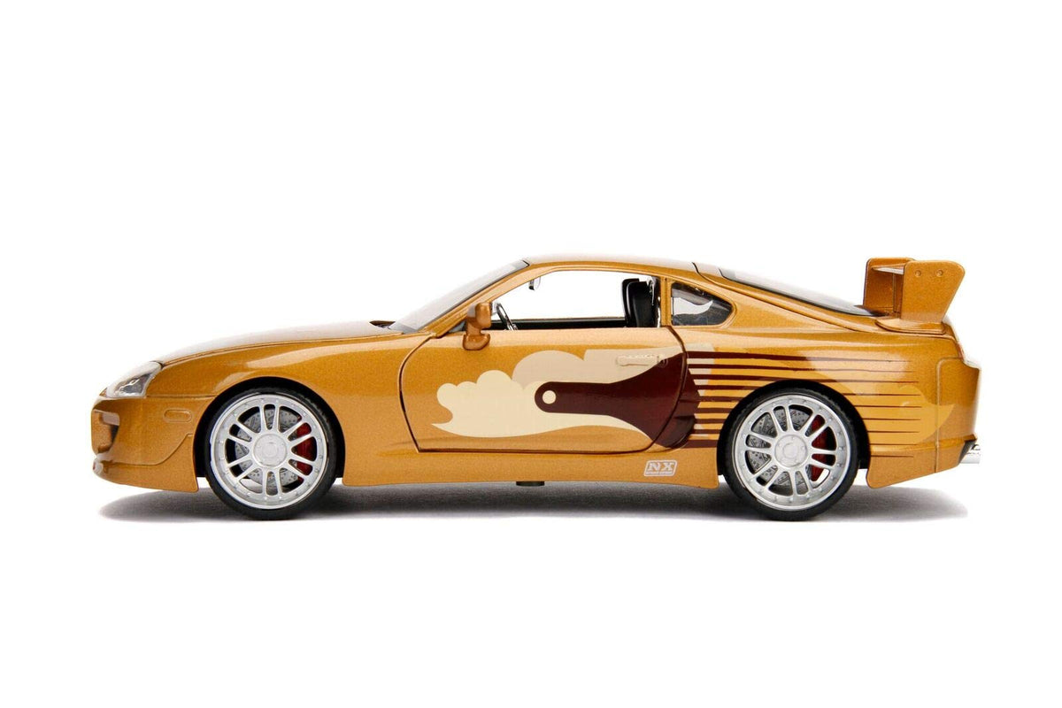 Fast & Furious 1:24 Slap Jack's Toyota Supra Die-cast Car, Toys for Kids and Adults