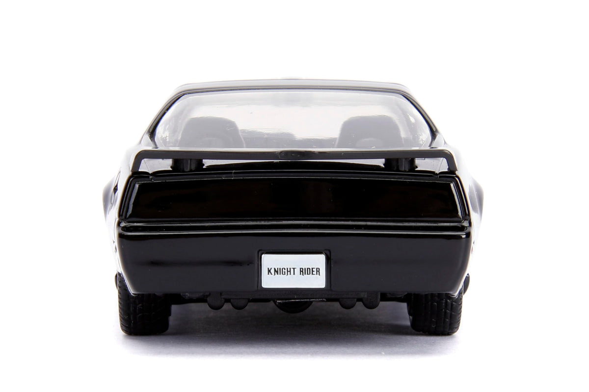 Jada Toys – Knight Rider K.I.T.T. – Hollywood Rides Die-Cast Car – Opening Doors, Rubber Tires – 1:32 Scale – Collectible for Ages 8+, Black