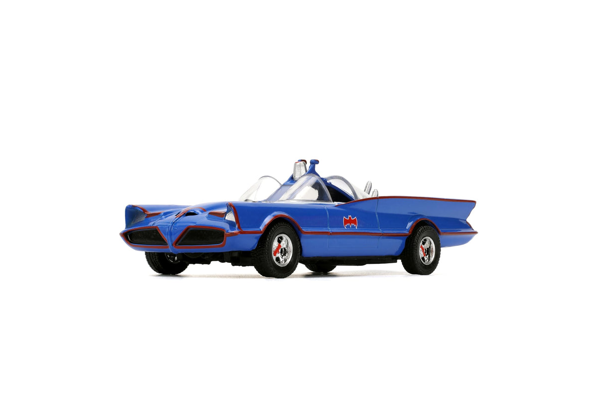 Jada Hollywood Rides 1966 Batman Batmobile - Die-cast Car with Opening Doors, 1:32 Scale, Ages 8+, Toy for Adults and Kids
