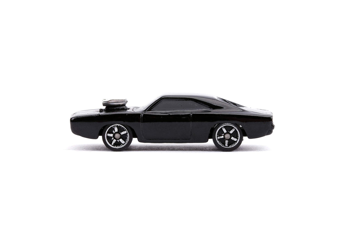 Jada Fast & Furious 1.65" Nano 3-Pack Die-cast Cars, Toys for Kids and Adults