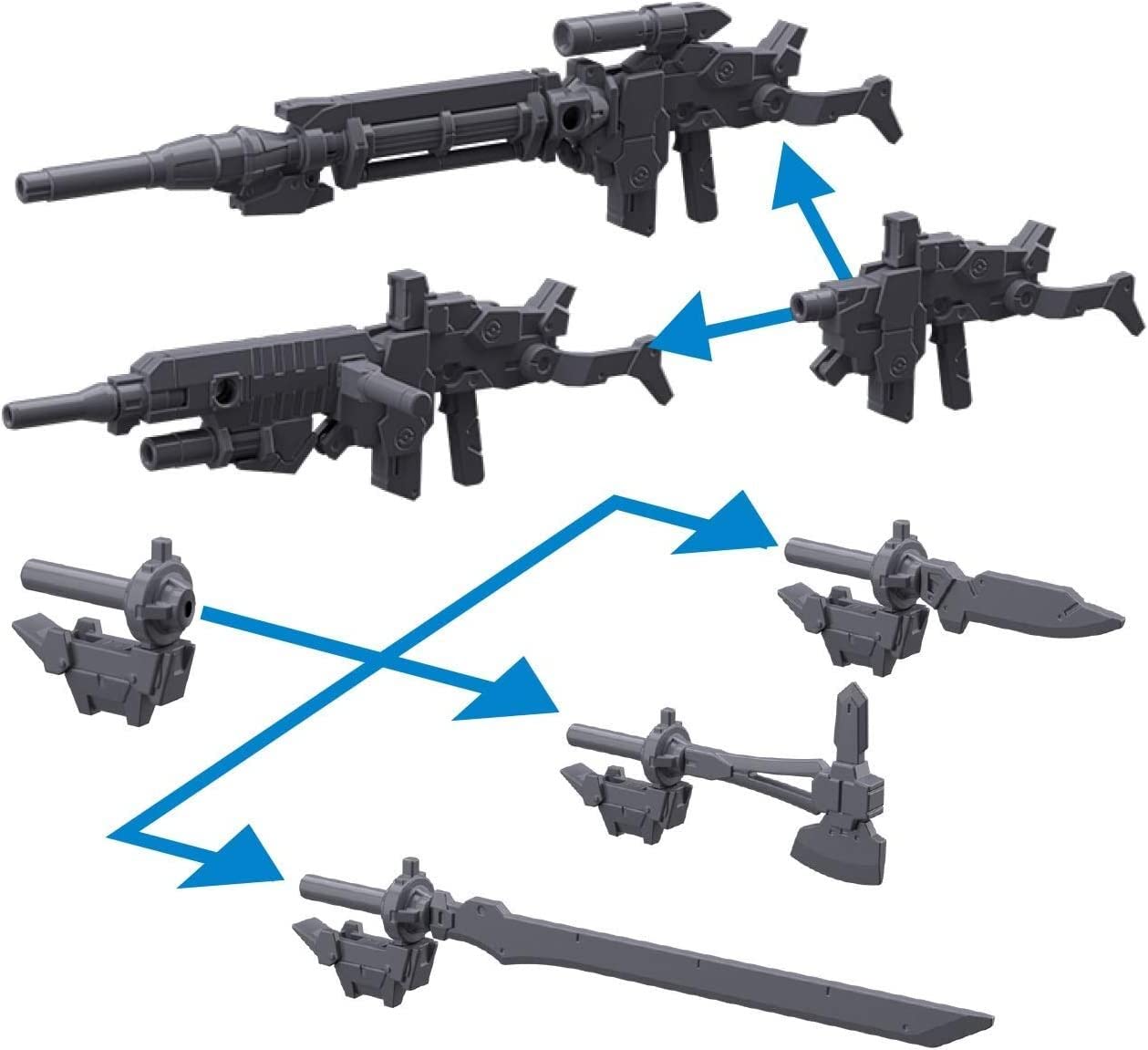 Bandai Hobby - 30 Minute Missions - Option Weapon 1 for Alto, Bandai Spirits 30MM Option Weapon