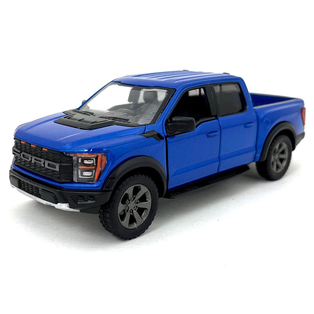 KiNSMART - 2022 Ford F-150 Raptor 5" 1:46 Scale Die Cast Model Toy Truck