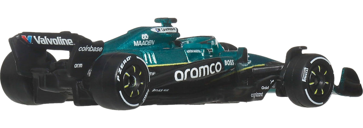 Hot Wheels Premium Aston Martin Aramco Formula One Team Car