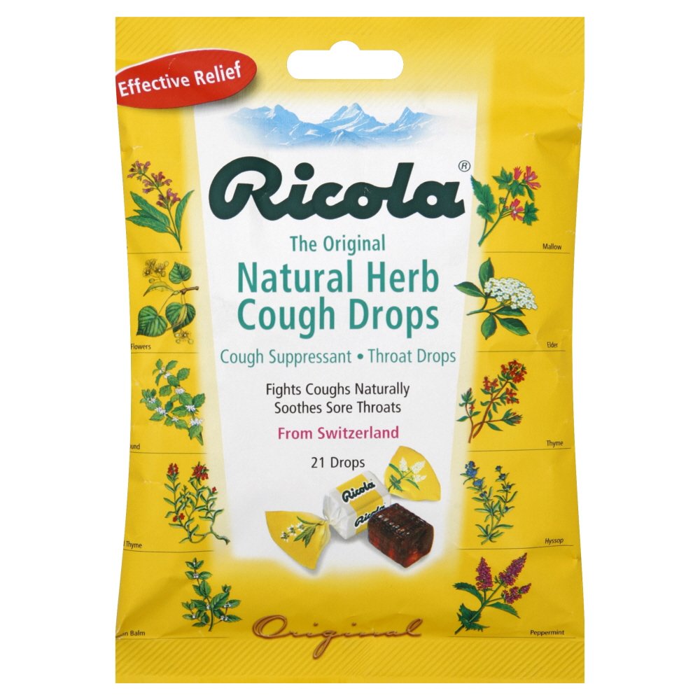Ricola Original Herb Cough & Throat Drops, 21 ct – Drugstore
