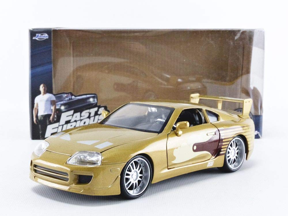 Fast & Furious 1:24 Slap Jack's Toyota Supra Die-cast Car, Toys for Kids and Adults