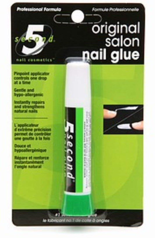 5 Second Salon Nail Glue 0.07 oz (Pack of 4) – Beauty