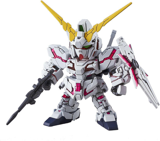 Bandai Hobby - Gundam UC - 005 Unicorn Gundam (Destroy Mode) SD EX-Standard Model Kit – Toy