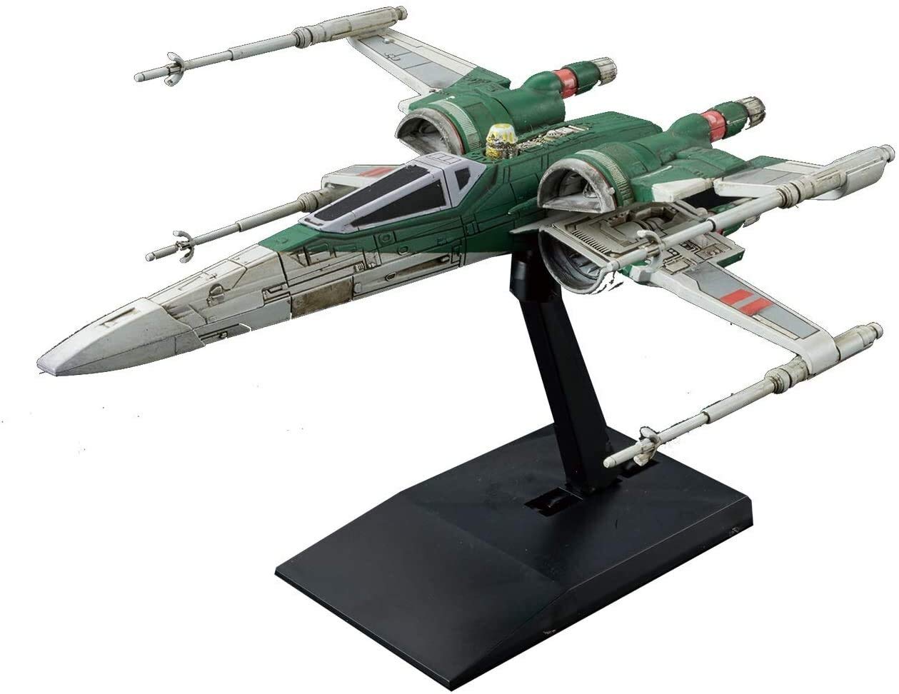 Bandai Hobby - Star Wars - 017 X-Wing Fighter (Rise of Skywalker Ver.) Vehicle Model Kit – Toy