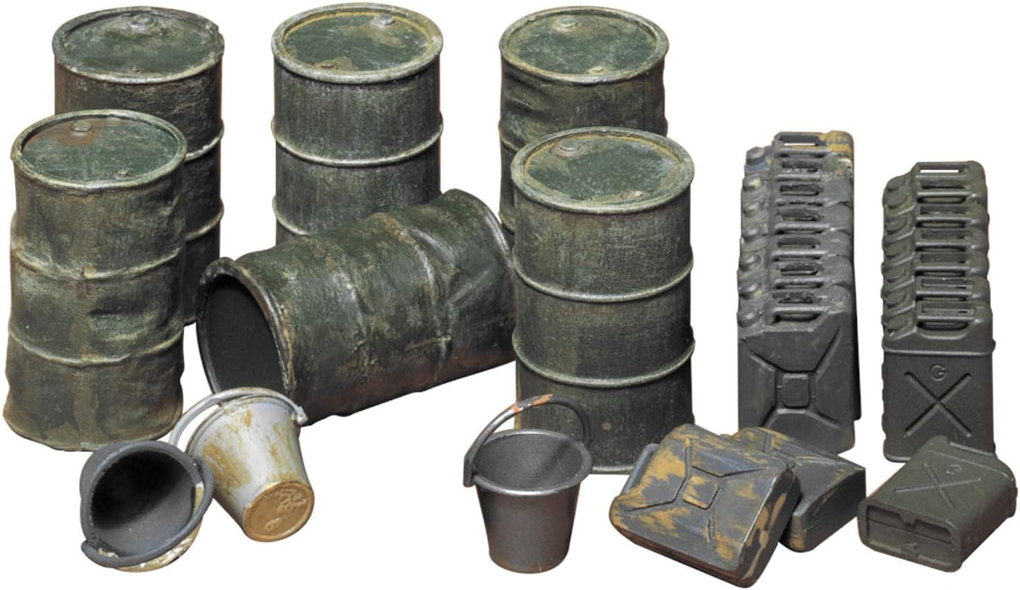 Tamiya Models Oil Drums/Jerry Cans/Buckets – Kitchen