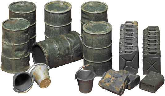 Tamiya Models Oil Drums/Jerry Cans/Buckets – Kitchen