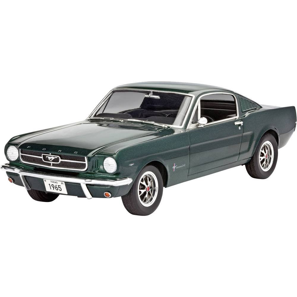 Revell Germany 1965 Ford Mustang 2+2 Fastback Plastic Model Kit (1/25 Scale) – Toy